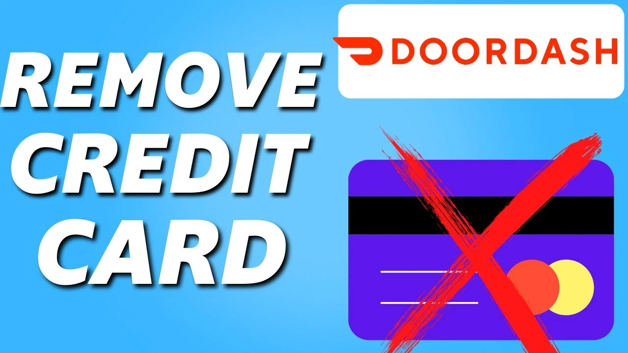 How To Remove Credit Card From Doordash