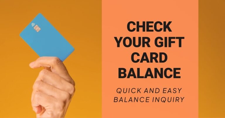 How to Check American Express Gift Card Balance in 4 Easy Ways
