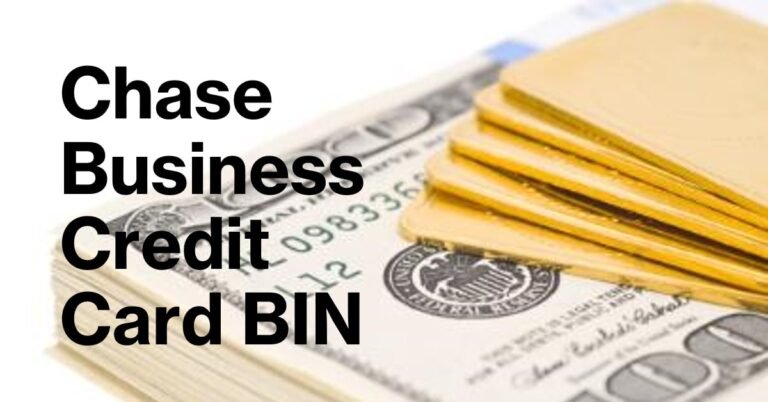 Chase Business Credit Card BIN: What It Is and How to Use It