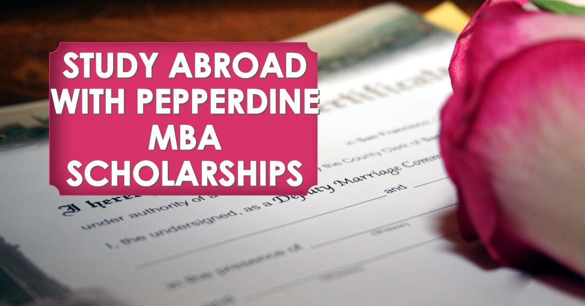 Pepperdine MBA Scholarships