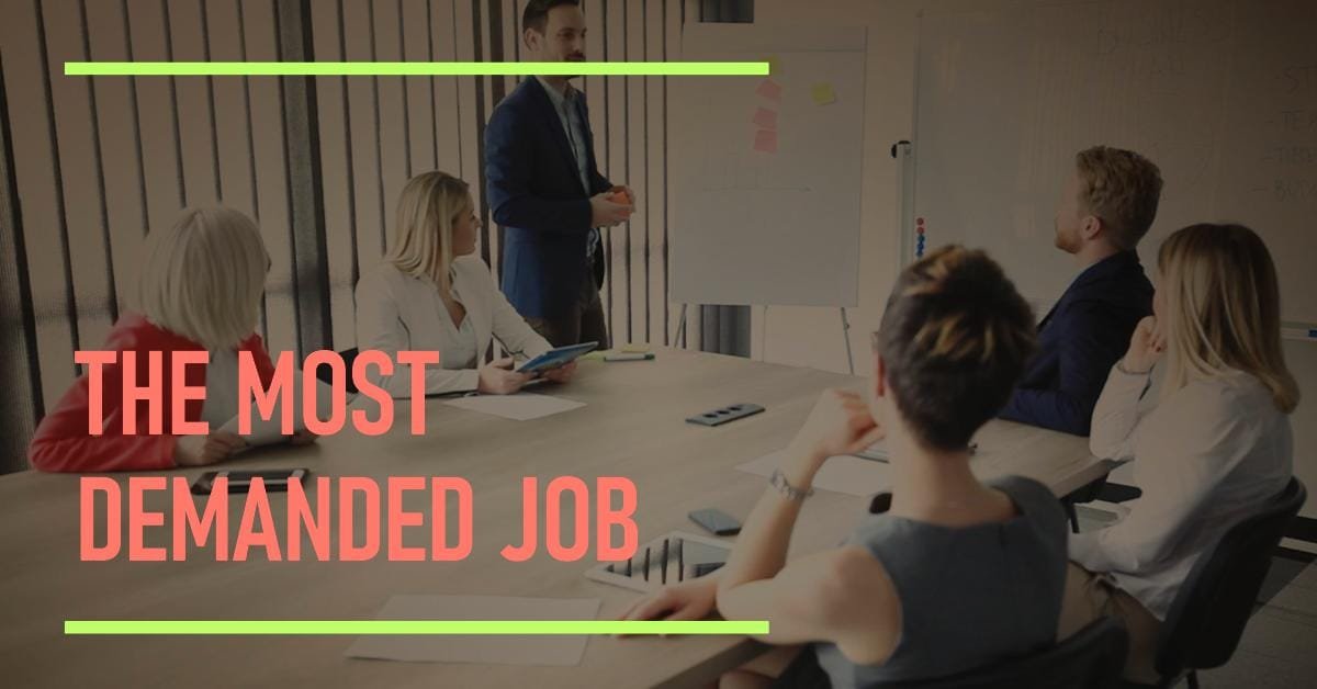 What Is The Most Demanded Job Right Now